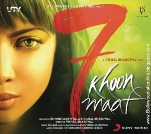 latest hindi bollywood movies 7 Khoon Maaf