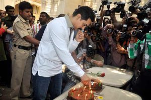 Hindi Bollywood News Aamir celebrates his 46th birthday